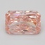 5.00 Ct. Fancy Vivid Pink Radiant Lab Grown Diamond