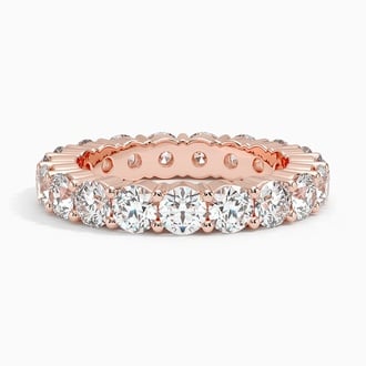 Eternity Lab Diamond Ring (3 ct. tw.) in 14K Rose Gold