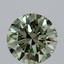 2.06 Ct. Fancy Vivid Green Round Lab Grown Diamond
