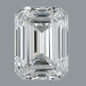 Emerald diamond — real photo