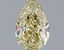 1.09 Ct. Fancy Yellow Pear Lab Grown Diamond