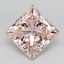 5.99 Ct. Fancy Intense  Pink Princess Lab Grown Diamond