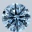 2.50 Ct. Fancy Vivid  Blue Round Lab Grown Diamond