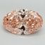 8.50 Ct. Fancy Vivid Pink Oval Lab Grown Diamond