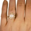 The Arlesey Ring, smallzoomed in top view on a hand