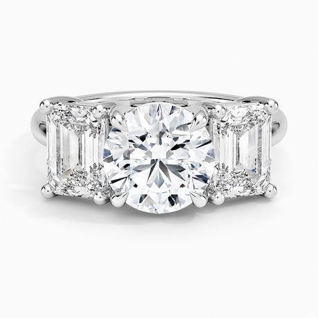 Luxe Rhiannon Three Stone Diamond Ring