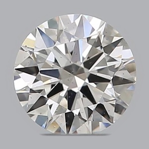 Round diamond — real photo