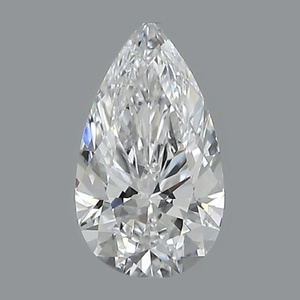 Pear diamond — real photo