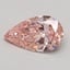 0.60 Ct. Fancy Intense Pink Pear Lab Grown Diamond