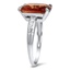 The Montreux Ring, smalltop view on a hand