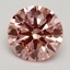 2.17 Ct. Fancy Intense Pink Round Lab Grown Diamond
