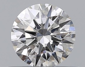 Round diamond — real photo