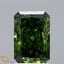 1.41 Ct. Fancy Vivid  Green Radiant Lab Grown Diamond