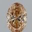 1.05 Ct. Fancy Intense Yellow Oval Lab Grown Diamond