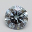 1.80 Ct. Fancy Intense Blue Round Lab Grown Diamond