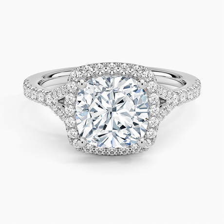 Joy Halo Diamond Ring - Brilliant Earth