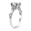 The Lera Ring, smalltop view on a hand