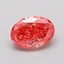 1.04 Ct. Fancy Vivid None Pink Oval Lab Grown Diamond