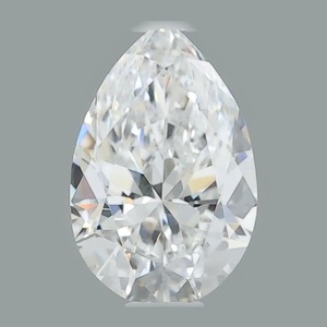 Pear diamond — real photo