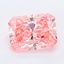 1.04 Ct. Fancy Vivid Pink Radiant Lab Grown Diamond
