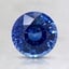 6.7mm Blue Round Sapphire