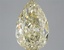 3.52 Ct. Fancy  Yellow Pear Lab Grown Diamond