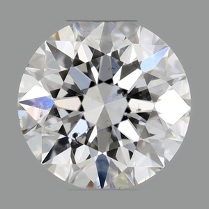 Round diamond — real photo
