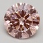 3.00 Ct. Fancy Intense Pink Round Lab Grown Diamond