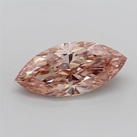 4.19 Ct. Fancy Vivid Pink Marquise Lab Grown Diamond