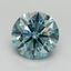 2.12 Ct. Fancy Vivid Blue Round Lab Grown Diamond