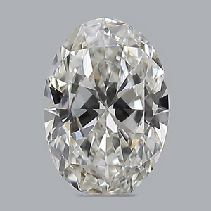 Oval diamond — real photo