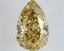 5.02 Ct. Fancy Intense  Yellow Pear Lab Grown Diamond