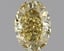 0.50 Ct. Fancy Deep Yellow Oval Diamond
