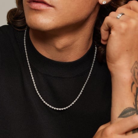 Bailey 22 in. Lightweight Rope Chain Necklace (3.3mm)