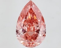16.08 Ct. Fancy Vivid Pink Pear Lab Grown Diamond