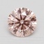 1.70 Ct. Fancy Vivid Pink Round Lab Grown Diamond