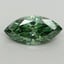 2.02 Ct. Fancy Vivid Pacific Green Marquise Lab Grown Diamond