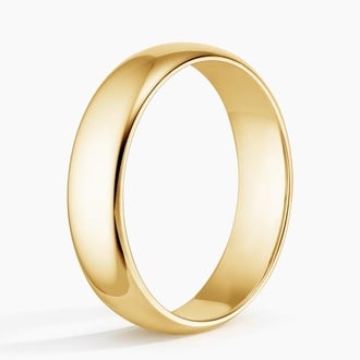 Men s Gold Wedding Bands Brilliant Earth