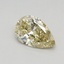 0.49 Ct. Fancy Yellow Pear Lab Grown Diamond