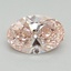 2.07 Ct. Fancy Intense Pink Oval Lab Grown Diamond