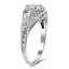 The Sardina Ring, smalltop view on a hand