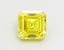 1.51 Ct. Fancy Vivid Yellow Asscher Lab Grown Diamond