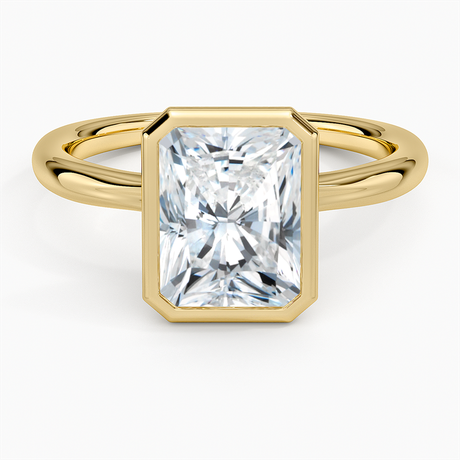 Freesia Bezel Solitaire Ring
