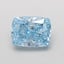 2.05 Ct. Fancy Vivid Blue Cushion Lab Grown Diamond