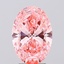 3.00 Ct. Fancy Vivid Pink Oval Lab Grown Diamond