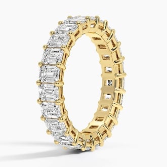 Emerald Eternity Lab Diamond Ring (4 ct. tw.)
