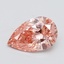 2.53 Ct. Fancy Vivid Pink Pear Lab Grown Diamond
