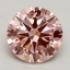 2.00 Ct. Fancy Intense Pink Round Lab Grown Diamond