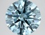 2.53 Ct. Fancy Vivid Blue Round Lab Grown Diamond