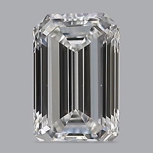 Emerald diamond — real photo